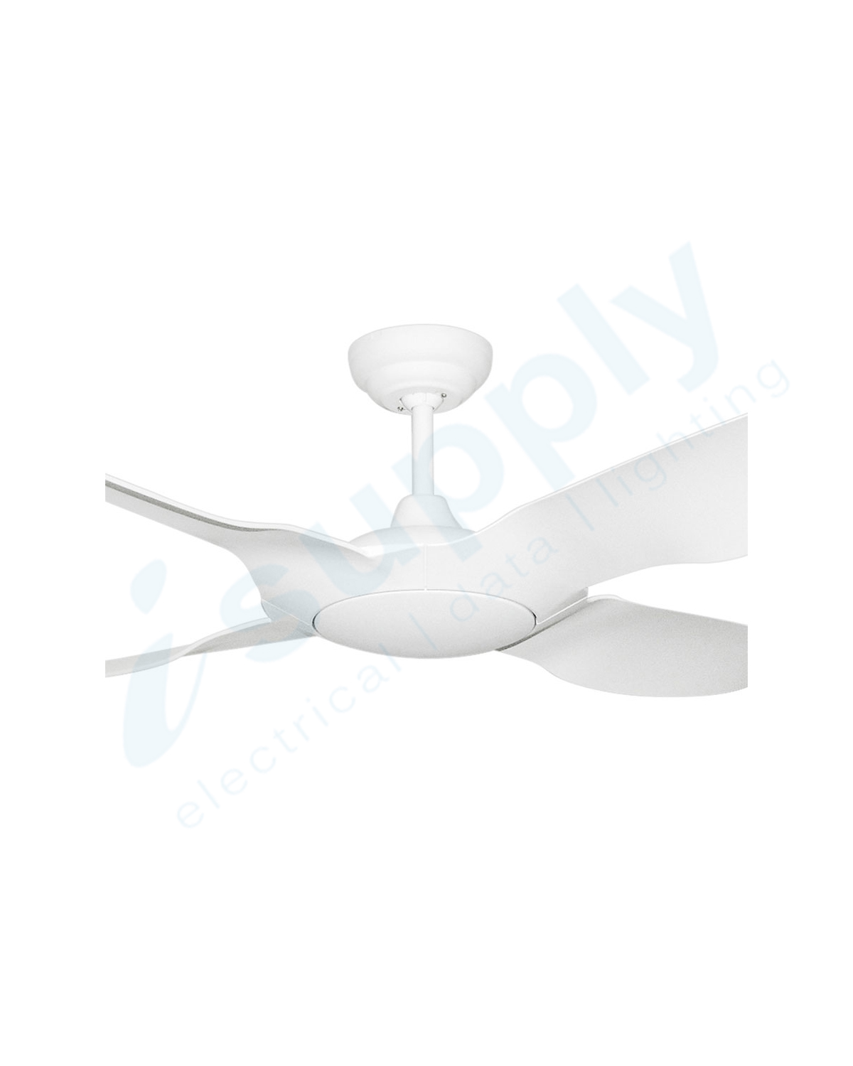 Martec Zodiac 1320mm 2 3 or 4 ABS Blade DC Remote Control Ceiling Fan White Satin MZF134WSR