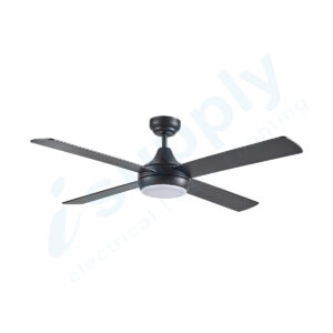 Martec Link 48" AC Ceiling Fan With 15W LED & Wall Control Matt Black / Tri-Colour - FSL1243M