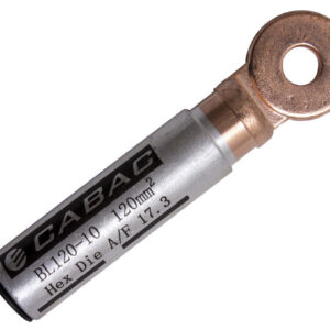 CABAC BI-METAL LUG 120MM2-STD10MM BL120-10 x 1/EACH