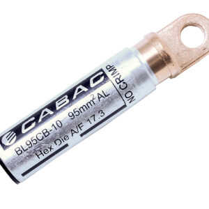 CABAC BI-METAL CIRC BREACHK LUG 150MM2 8MM STUD BL150CB-8 x 1/EACH