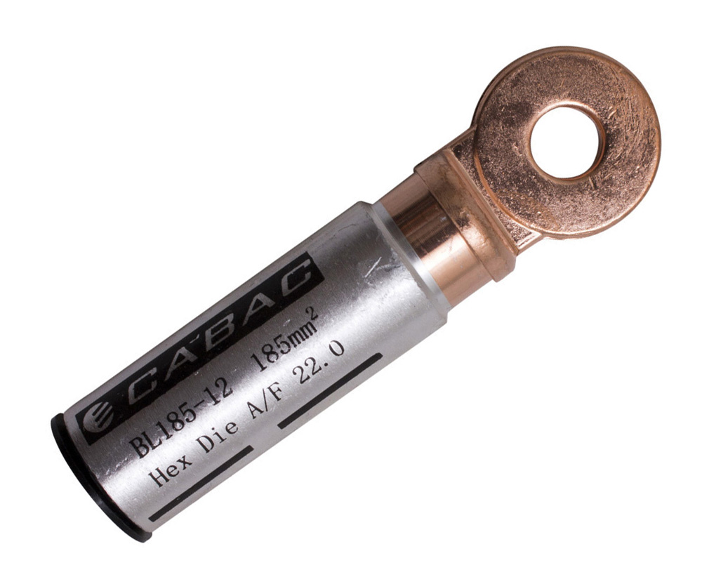 CABAC BI-METAL LUG 185MM2-STD12MM BL185-12 x 1/EACH