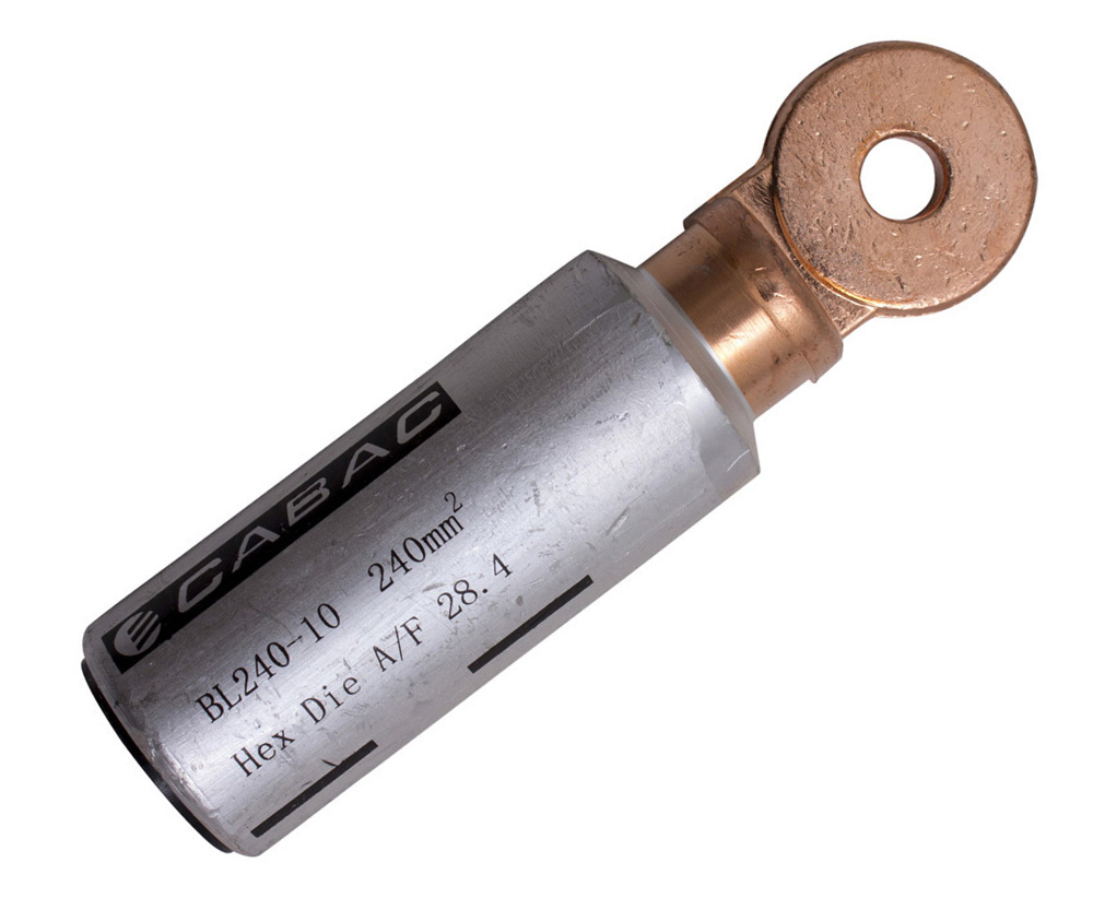 CABAC BI-METAL LUG 240MM2-STD10MM BL240-10 x 1/EACH