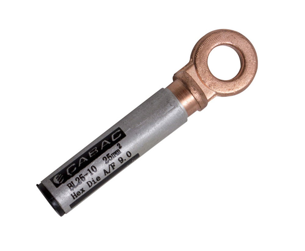 CABAC BI-METAL LUG 25MM2-STD 10MM BL25-10 x 1/EACH