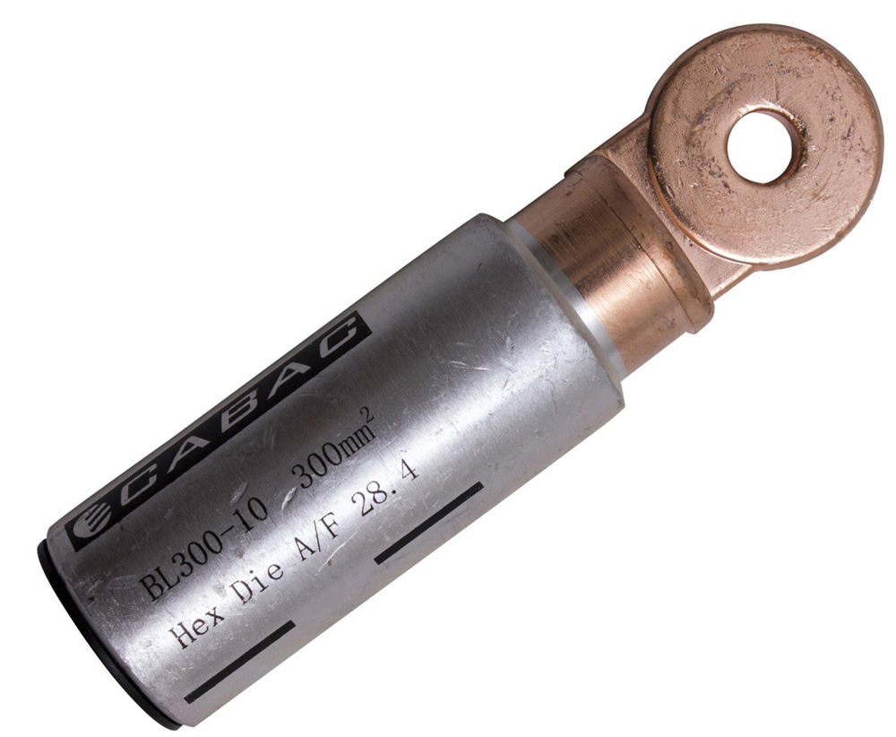 CABAC BI-METAL LUG 300MM2-STUD10MM BL300-10 x 1/EACH