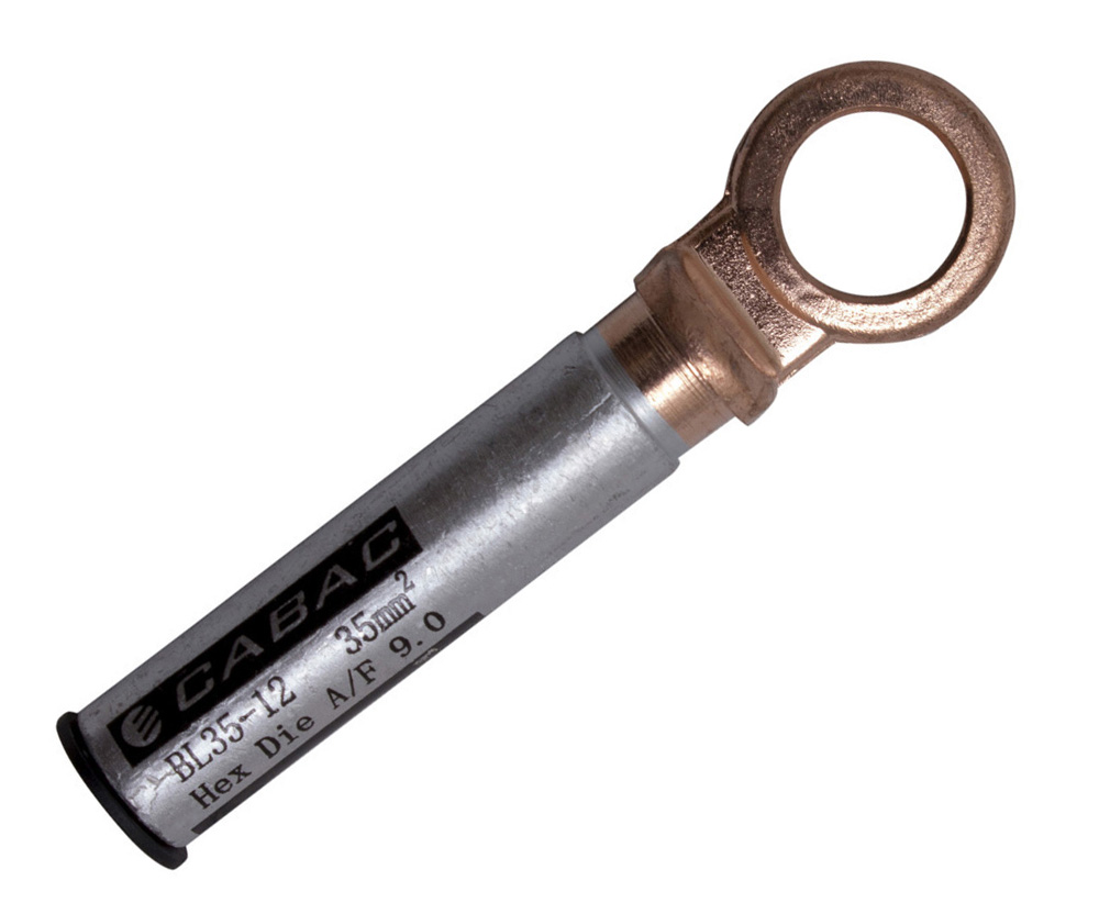CABAC BI-METAL LUG 35MM2-STUD12MM BL35-12 x 1/EACH
