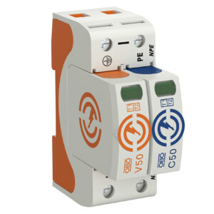 OBO Bettermann SURGE DEV V50 TYPE 1+2 1P+N 50KA V50-1-NPE-280 x 1 /EACH