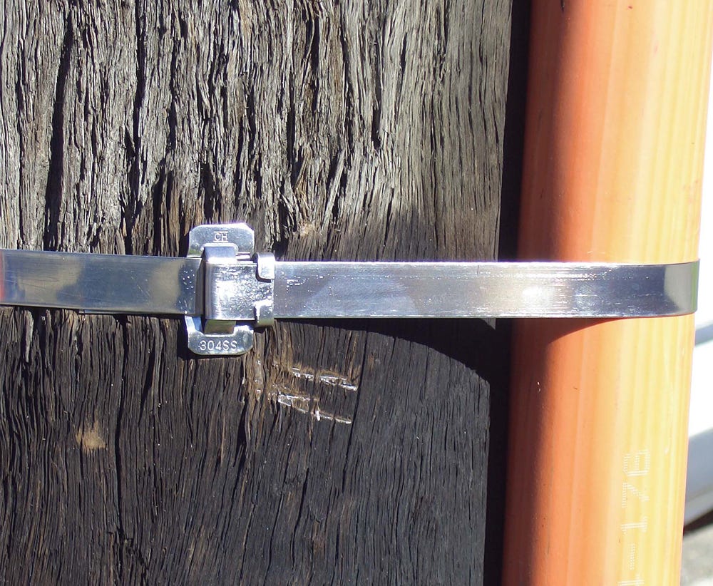 Cabac CABAC 9.5MM S/STEEL 304SS BUCKLE 100 PK CABBUCKLE9.5
