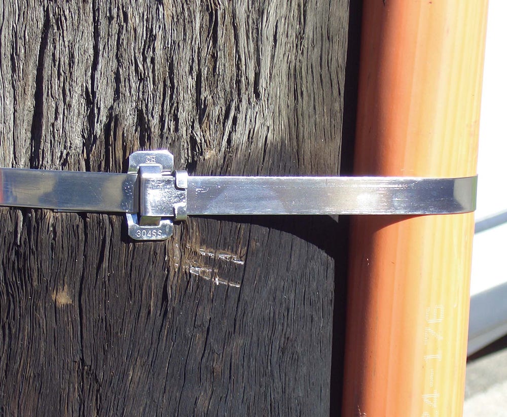 Cabac CABAC 15.8MM S/STEEL 304SS STRAP 30M CABSTRAP15.8