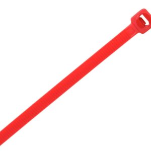 Cabac NYLON CABLE TIE 140 X 3.6MM RED CT140RD/100