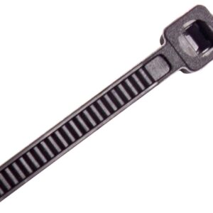 Cabac NYLON CABLE TIE LIGHT DUTY 200X2.5MM UV CT196BK-LD