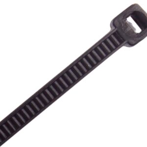 Cabac NYLON CABLE TIE 200 X 4.8MM UV BLACK CT200BK/100