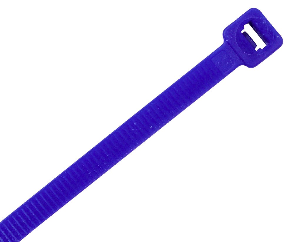 Cabac NYLON CABLE TIE 100 X 2.5MM BLUE CT98BL/100