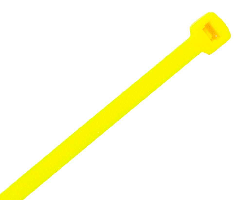 Cabac NYLON CABLE TIE 100 X 2.5MM YELLOW CT98YL/100