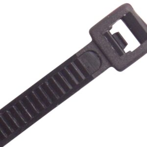 Cabac NYLON CABLE TIE 200 X 4.8MM RELEASABLE U CTR200BK