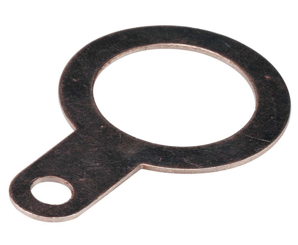 Cabac BRASS EARTH TAG 32MM WIDE ET32