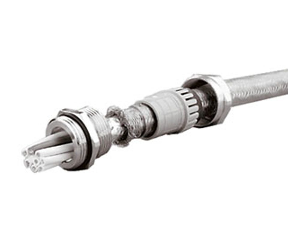 Cabac MET.GLAND: OD 8-13MM. SHIELDED-LONG GU20EMC/L