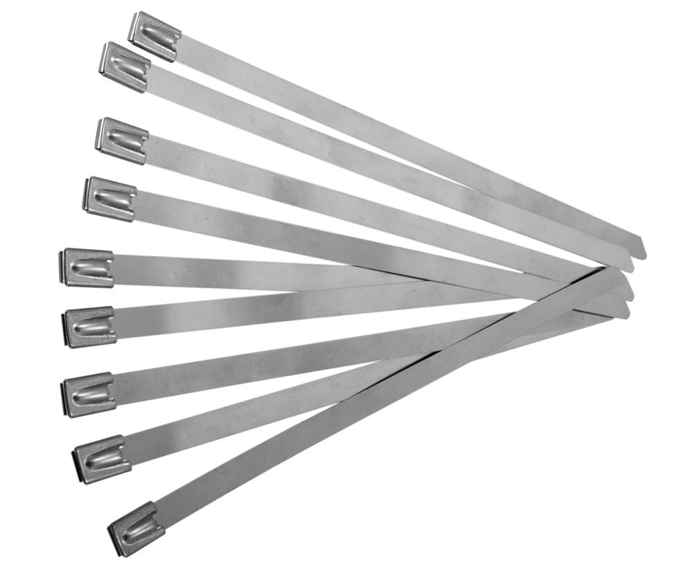 Cabac S/S 316 PREMIUM TIE 200 X 7.9MM HD SST200-HD/316