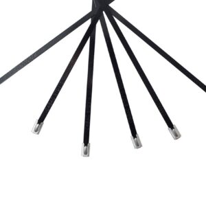 Cabac S/S 316 STANDARD TIE COAT 200MM X 4.6MM STFC200-316S