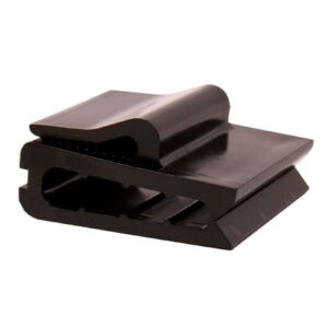 Ty-Rap ACETAL 4 CABLE U STYLE EDGE CLP BLK 50PK TC402