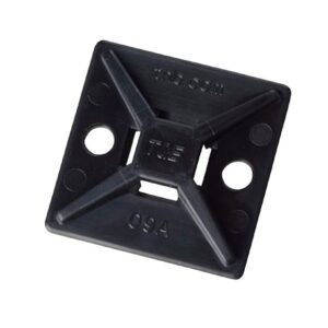 Ty-Rap SELF ADHESIVE MNT 28MM PA 6.6 UV 25PK TC5345AX-AU