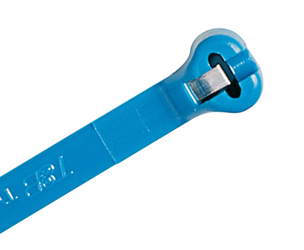 Ty-Rap PA6.6 C/TIE 180N 140X3.6MM BLUE 1000PK TY24M-6