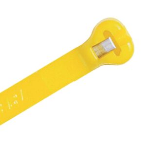 Ty-Rap PA6.6 C/TIE 222N 186X4.8MM YELLOW 1000PK TY25M-4