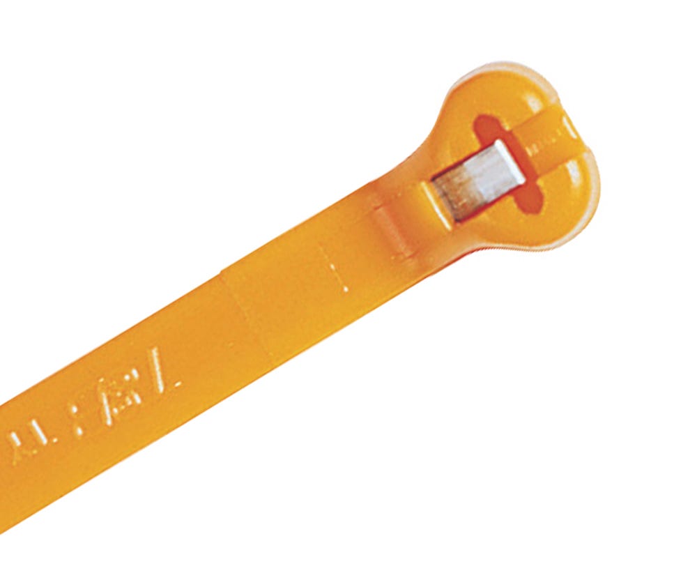 Ty-Rap PA 6.6 C/TIE 222N 361X4.8MM ORNGE 1000PK TY28M-3