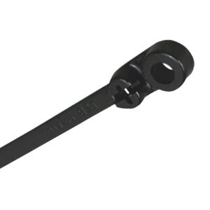 Ty-Rap PA 6.6 HOLE MOUNT C/TIE 151MM UV 100PK TY534MX