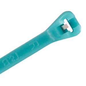 Ty-Rap ETFE C/TIE 534N 343X6.9MM AQUA 1000PK TYZ27M