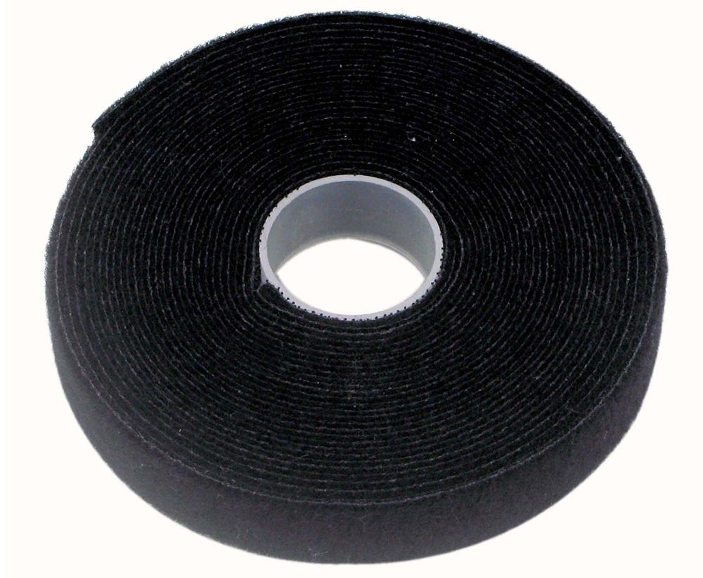Cabac PRO CABLE TIE 25MM X 25M ROLL BLACK VT25BK-25M