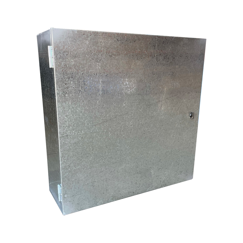 Galvanised steel meter box cover