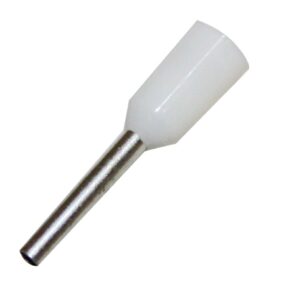 Cabac BOOT LACE PIN 0.5MM2-WHITE HF BLP050 x 100