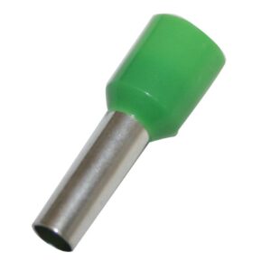 Cabac BOOT LACE PIN 6MM2-GREEN HF BLP600 x 50