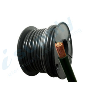 50mm² Single Core Automotive battery cable 24V DC 30m Black EBS0-30M-BLK
