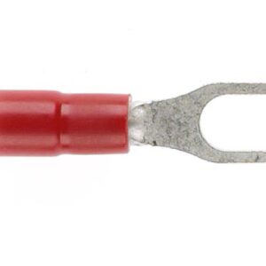 Cabac FORKED SPADE 4MM RED DG FS1.25-4DG x 100