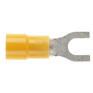 Cabac FORKED SPADE 6MM YELLOW DG FS5.5-6DG x 25