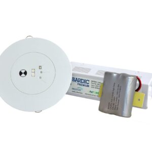 Bardic PREMIUM EMERG DOWNLIGHT TWIN REC LG2LP