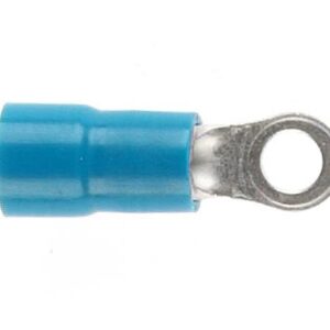 Cabac BLUE RING TERMINAL 3MM STUD RT2-3 x 100