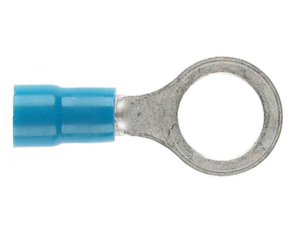 Cabac BLUE RING TERMINAL 8MM STUD DG RT2-8DG x 50