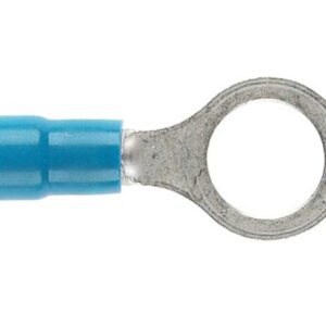 Cabac BLUE RING TERMINAL 8MM STUD RT2-8 x 50