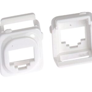 Cabac JACK ADAPTOR WHITE 10 PACK 42ADCWH-X