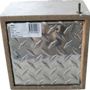 No Brand EARTHROD BOX POLYCRETE W ALUMIN LIDS ERB2
