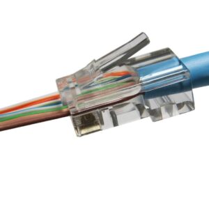 Cabac CATEGORY 6U FEED THROUGH PLUG PACK 100 FT6UPLUG100