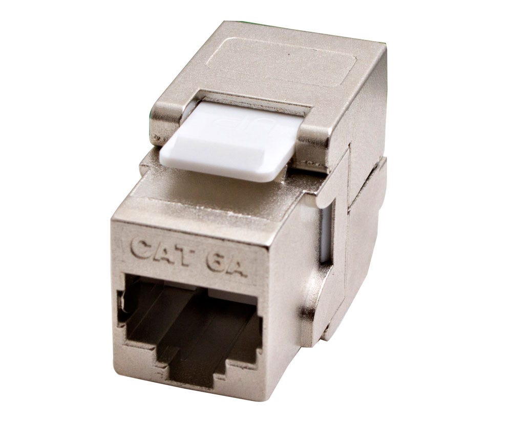Cabac CAT6A SHIELDED KEYSTONE JACK 10GB J6A/10S x 10