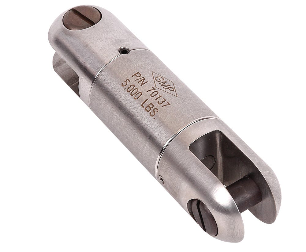 GMP STAINLESS HAULING 10.0 KN SWIVEL-22MM MSS-70136