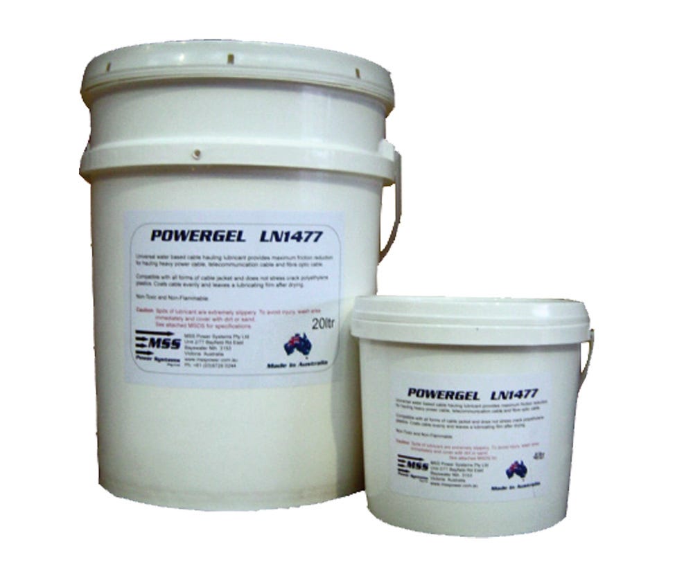MSS Power POWERGEL CABLE HAULING LUBE 20LTR MSS-LN1477