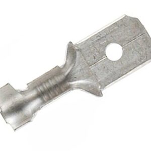 Cabac MALE TAB Q/C 6.4 X 0.8MM BRASS MTB1.25-6.4 x 100