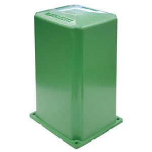 Kulak TALL PILLAR LID NON VENTED GREEN PBL-G-NV-SD