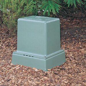 Kulak SHORT PILLAR LID NON VENTED GREEN PBS-G-NV-SD