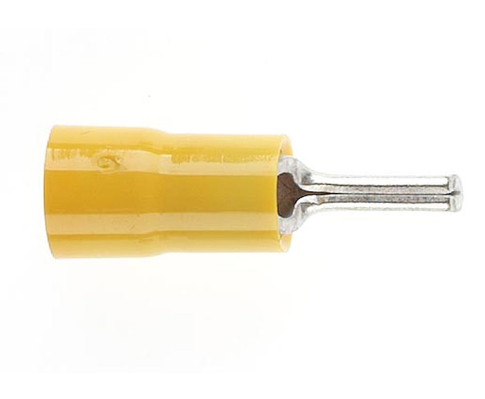 Cabac PIN CONNECTOR YELLOW WIRE RANGE 2.5-6MM2 PC5.5 x 50